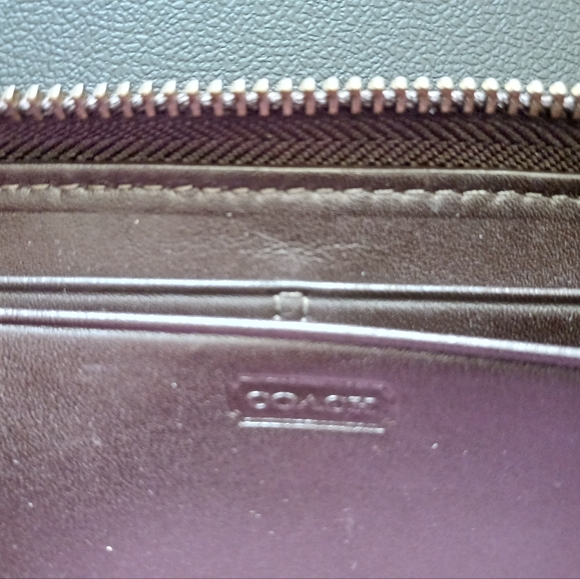 FINAL SALE! Coach Patchwork Animal Print Large Long Zip Wallet - Picture 8 of 13